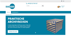 Desktop Screenshot of packpoint24.de